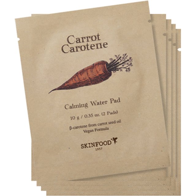 SKINFOOD - Carrot Carotene Calming Water Pad Set - 5sheets