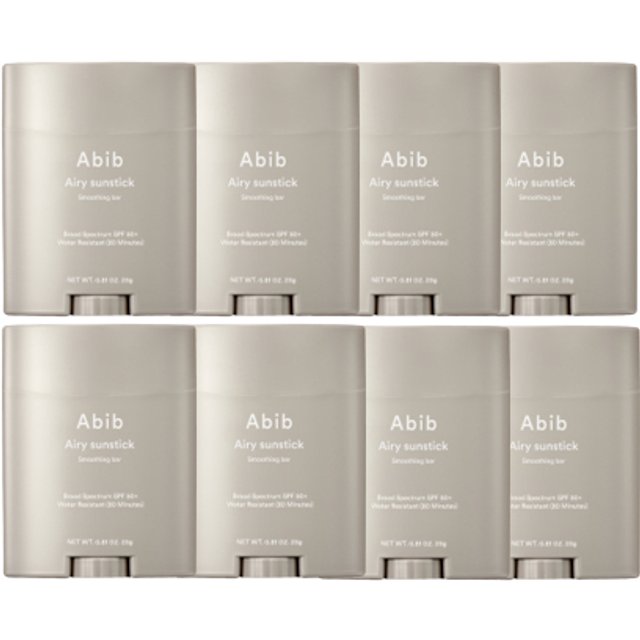 Abib Airy Sunstick Smoothing Bar SPF50+ PA++++ - 23g (8ea) Set