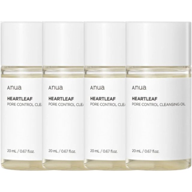 ANUA - Heartleaf Pore Control Cleansing Oil - 20ml (4ea) Set