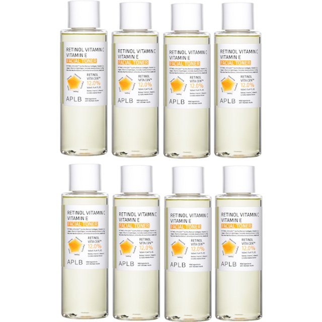 APLB - Retinol Vitamin C Vitamin E Facial Toner - 160ml (8ea) Set