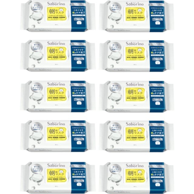 BCL - Saborino Morning Mask - 32 pc - Morning White (10ea) Set