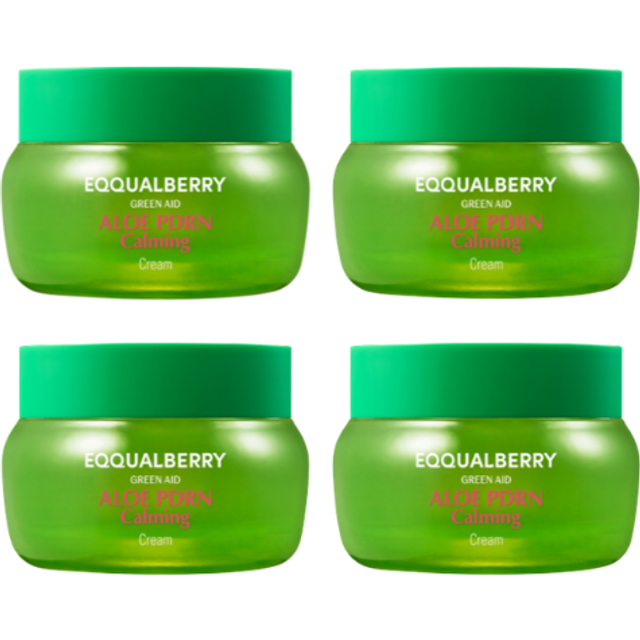 EQQUALBERRY - Aloe PDRN Calming Cream - 50ml (4ea) Set