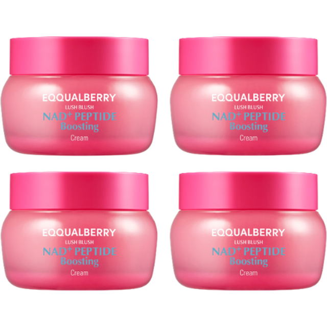 EQQUALBERRY - NAD+ Peptide Boosting Cream - 50ml (4ea) Set