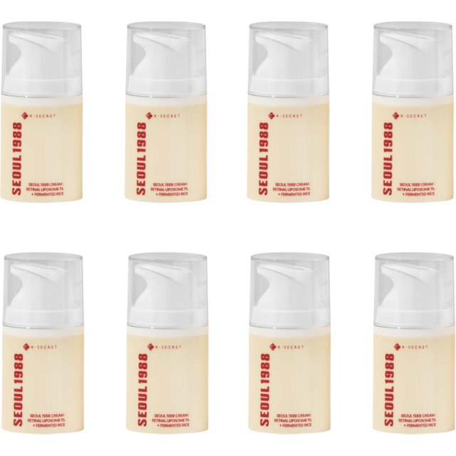 KSECRET - SEOUL 1988 Cream : Retinal Liposome 1% + Fermented Rice - 50ml (8ea) Set