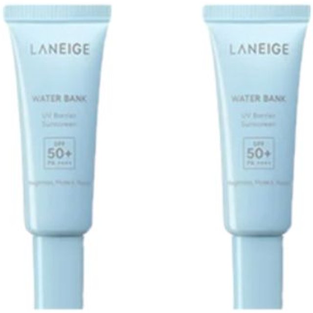 LANEIGE - Water Bank UV Barrier Sunscreen SPF50+ PA++++ - 10ml (2ea) Set