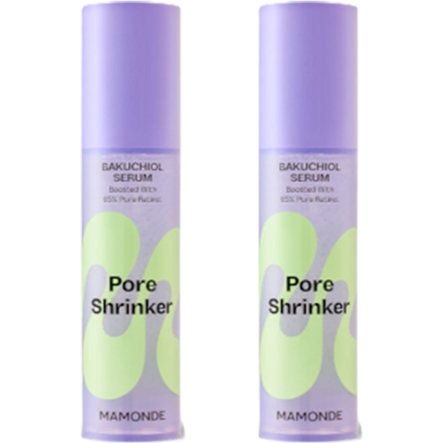 Mamonde - Pore Shrinker Bakuchiol Serum - 50ml (2ea) Set