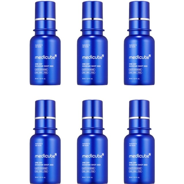 medicube - One Day Exosome Shot Pore Ampoule 2000 - 30ml (6ea) Set