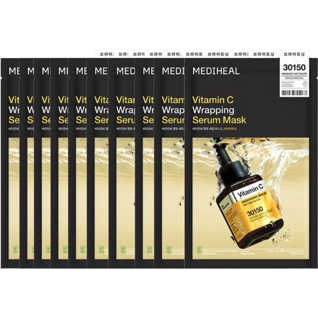 Mediheal - Vitamin C Wrapping Serum Mask (10ea) Set