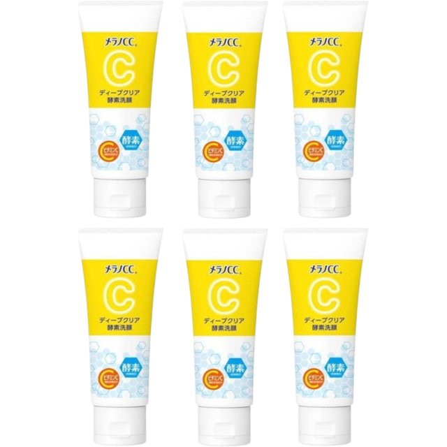 Rohto Mentholatum - Melano CC Enzyme Face Wash - 130g (6ea) Set