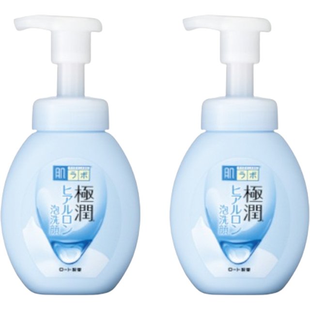 Rohto Mentholatum - Hada Labo Gokujyun Hyaluronic Face Foaming Cleanser - 160ml (2ea) Set
