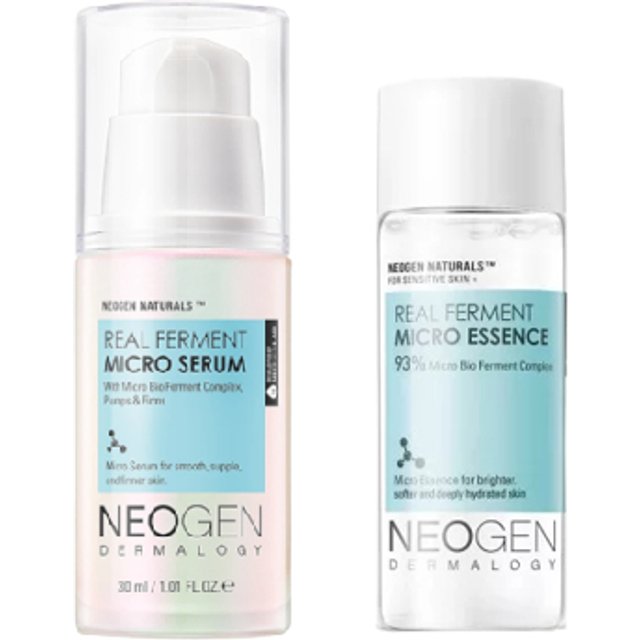 NEOGEN Dermalogy REAL FERMENT MICRO SERUM - 30ml (1ea) + Real Ferment Micro Essence - 10ml (1ea) Set