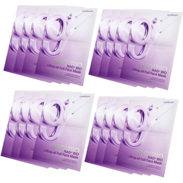 numbuzin - No.9 NAD Bio Lifting-sil Full Cover Facial Mask - (20ml+28ml)*4ea (4ea) Set
