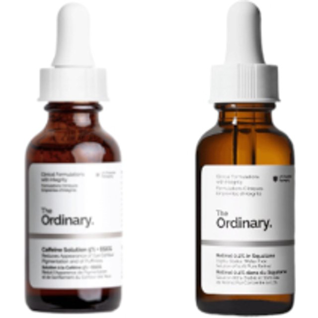 The Ordinary - Retinol 0.2% in Squalane - 30ml (1ea) + Caffeine Solution 5% + EGCG - 30ml (1ea) Set