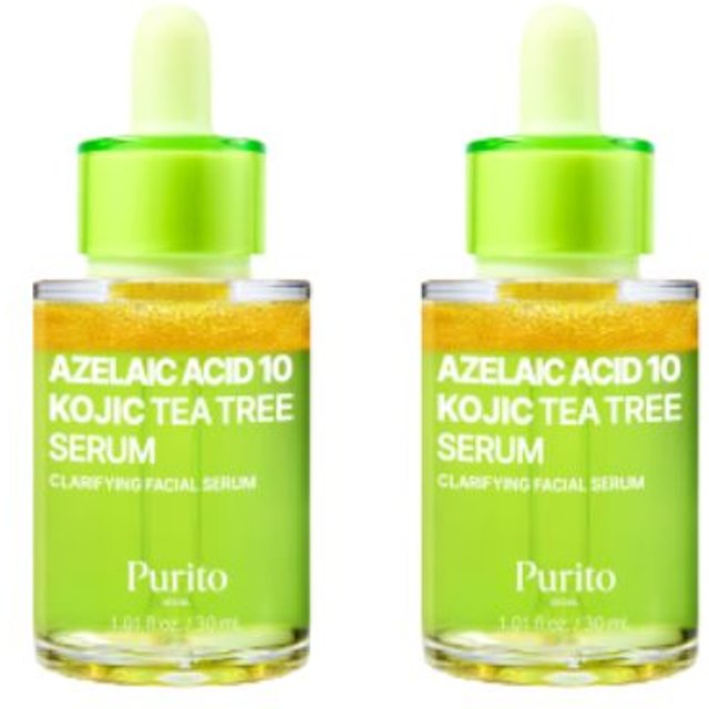 Purito SEOUL - Azelaic Acid 10 Kojic Tea Tree Serum Duo Set