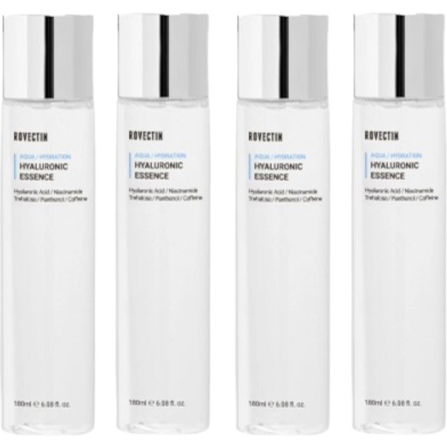 ROVECTIN - Aqua Hyaluronic Essence (New Version of Skin Essentials Activating Treatment Lotion) - 180ml (4ea) Set