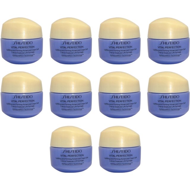 Shiseido - VITAL PERFECTION Uplifting and Firming Advanced Cream Soft - 15ml (10ea) Set