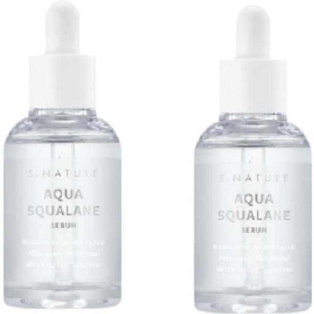 S.NATURE - Aqua Squalane Serum - 50ml (2ea) Set