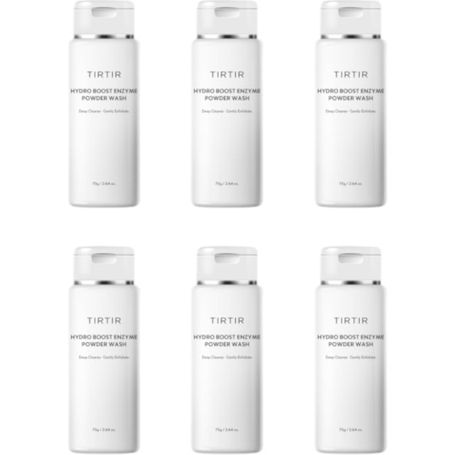 TIRTIR - Hydro Boost Enzyme Powder Wash - 75g (6ea) Set