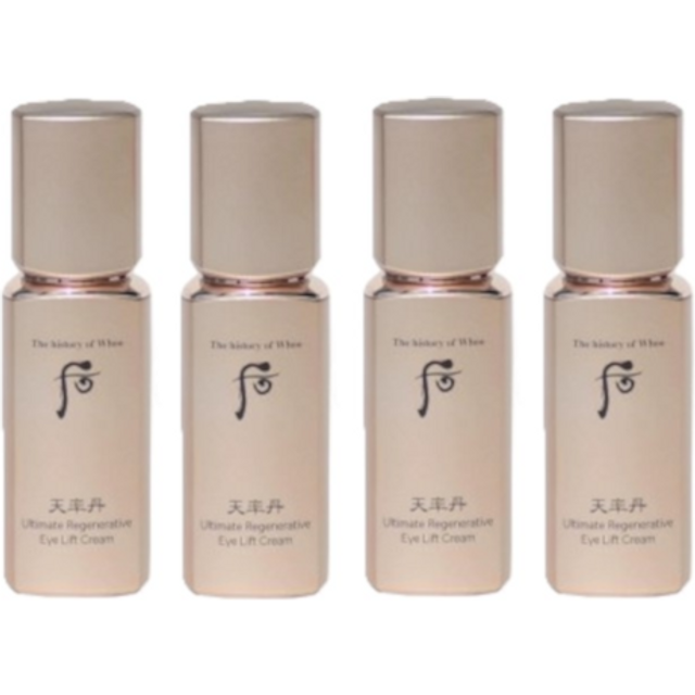 The History of Whoo - Cheongyuldan Ultimate Regenerative Eye Lift Cream - 5ml (4ea) Set