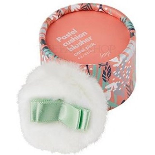 THE FACE SHOP - fmgt Pastel Cushion Blusher - 02 Coral Pink