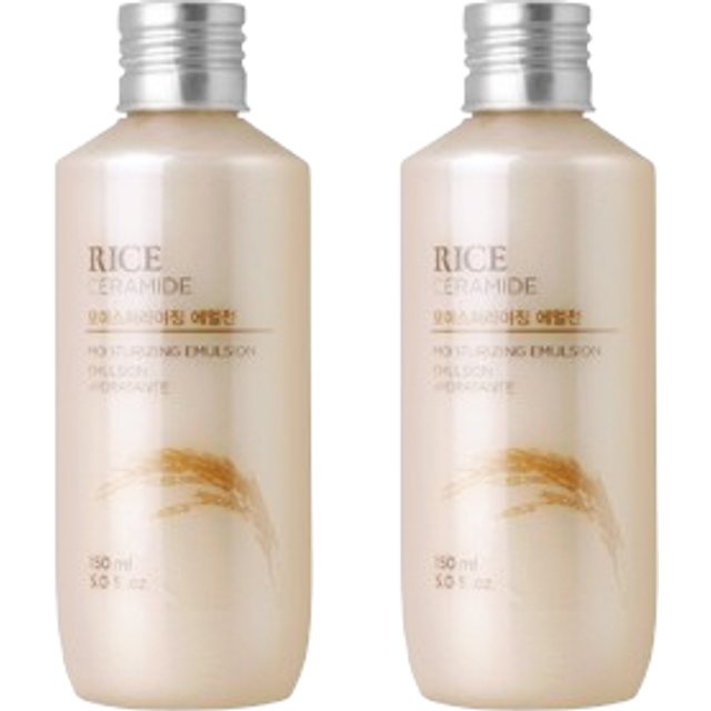THE FACE SHOP - Rice & Ceramide Moisturizing Emulsion - 150ml (2ea) Set