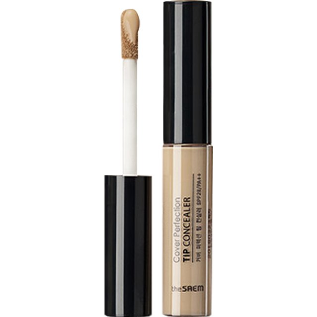 The Saem - Cover Perfection Tip Concealer SPF28 PA++ - 6.5g - 02 Rich Beige