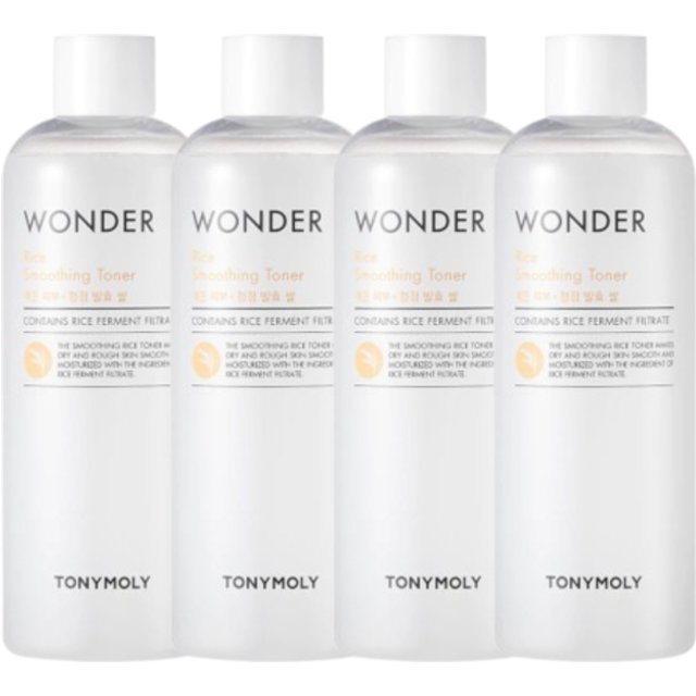 TONYMOLY Wonder Rice Smoothing Toner - 500ml (4ea) Set