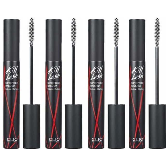 CLIO - Kill Lash Superproof Mascara - 7g - 02 Volume Curling (4ea) Set