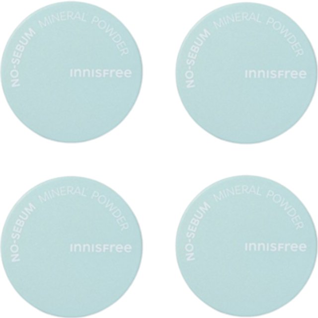 innisfree - No-Sebum Mineral Powder (New Version) - 5g (4ea) Set