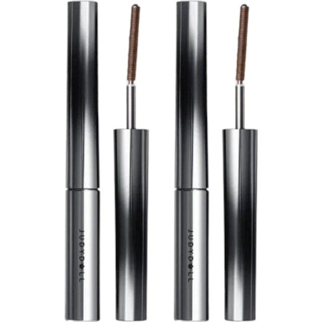 Judydoll - 3D Curling Eyelash Iron Mascara Curly - 2g - 02 Brown (2ea) Set