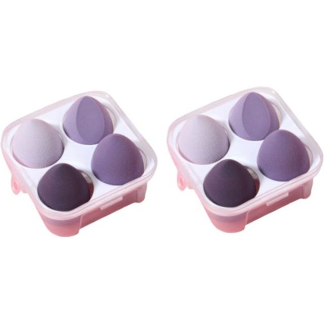 MissLady - Set of Four Beauty Sponge - 4pcs/Set - Random Color (2ea) Set