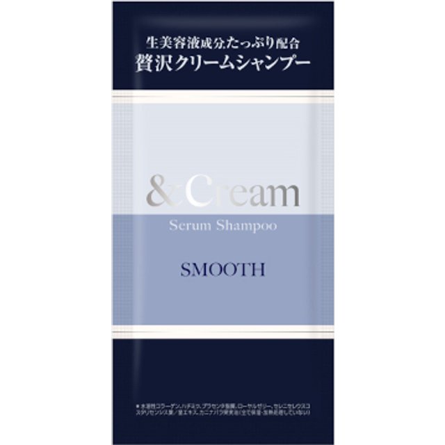 ViCREA - &Cream Serum Cream Shampoo Smooth Trial Sachet - 25g