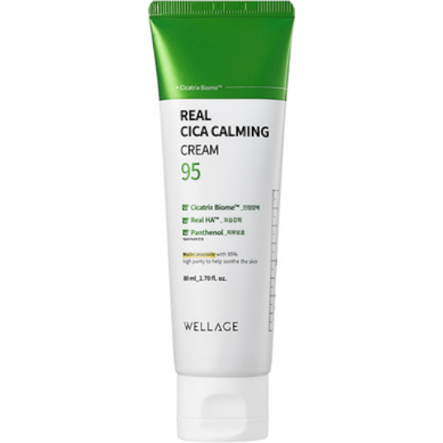 Wellage - Real Cica Calming 95 Cream - 80ml