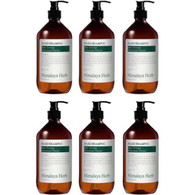Nard - Shampoo Tea Tree Rosemary - 500ml (6ea) Set