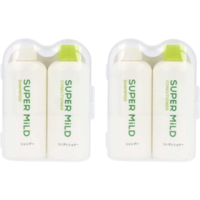 Shiseido - Super Mild Shampoo & Conditioner Mini Size Set - 50ml X 2 (2ea) Set