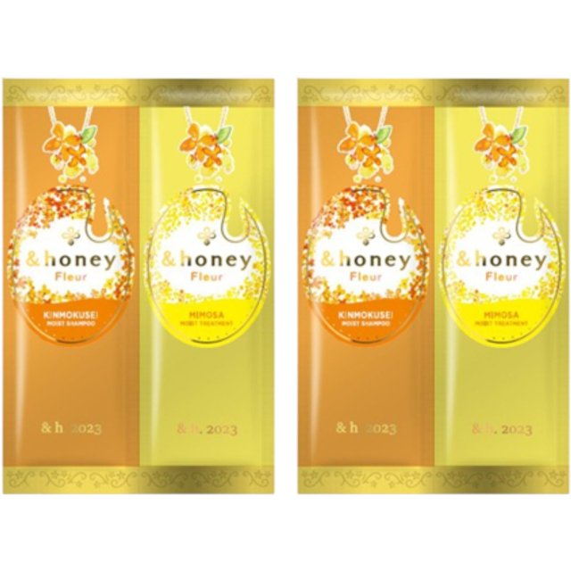 ViCREA - & honey Fleur Shampoo & Treatment Trial Set - 10ml+10g - (2ea) Set