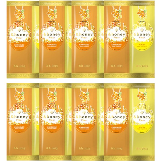 ViCREA - & honey Fleur Shampoo & Treatment Trial Set - 10ml+10g - (8ea) Set