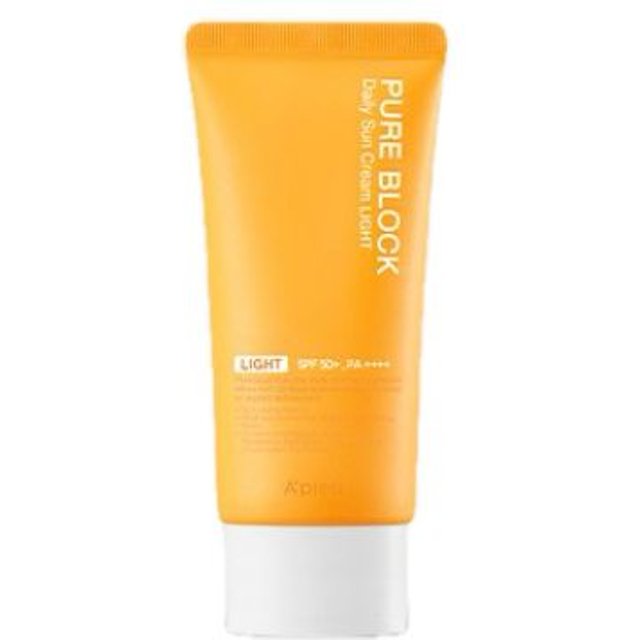 A'PIEU - Pure Block Natural Daily Suncream Light SPF50+ PA++++ - 50ml