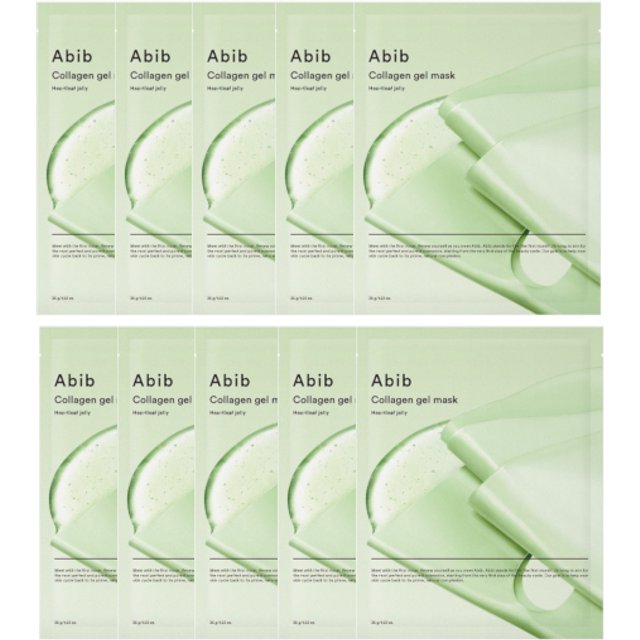 Abib - Collagen Gel Mask HeartleafJelly - 35g (10szt.) Set