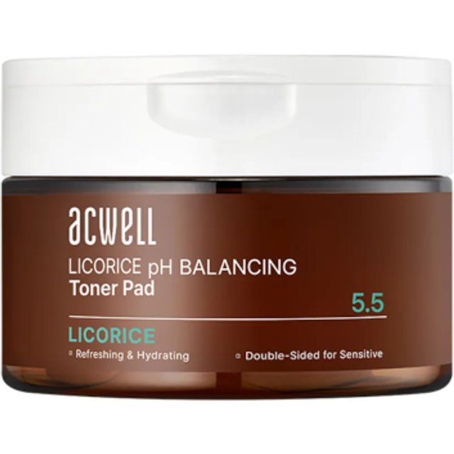 ACWELL - Licorice pH Balancing Toner Pad - 160ml/70wkładki