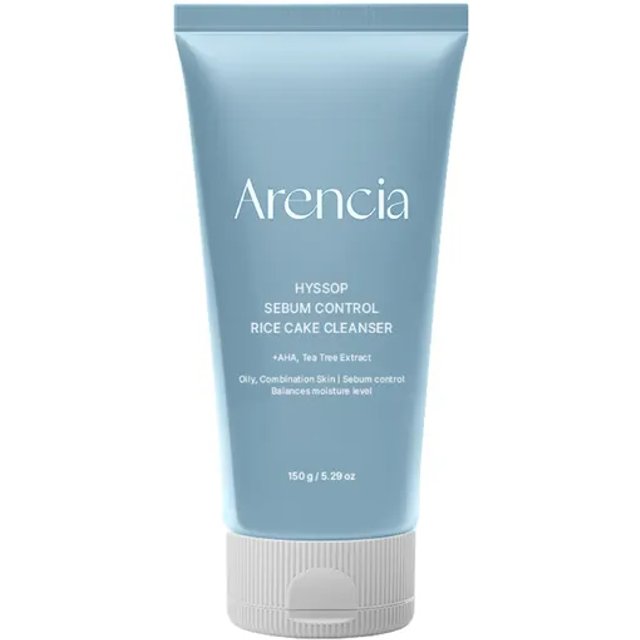 Arencia - Hyssop Sebum Control Rice Cake Cleanser - 150g