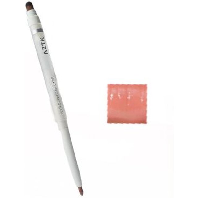 AZTK - Dual-Ended Perfect Pout Lip Liner - 0.2g - N03 Yuenyeung Milk Tea
