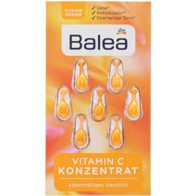 Balea - Vitamin C Concentrate - 7 Capsules