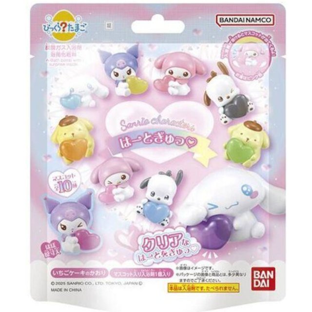 Bandai - Surprise? Egg Sanrio Characters Tight Ribbon Strawberry Cake Scent - 1 szt.