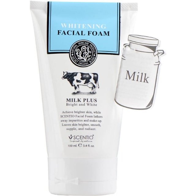 BEAUTY BUFFET - Scentio Milk Plus Whitening Facial Foam - 100ml