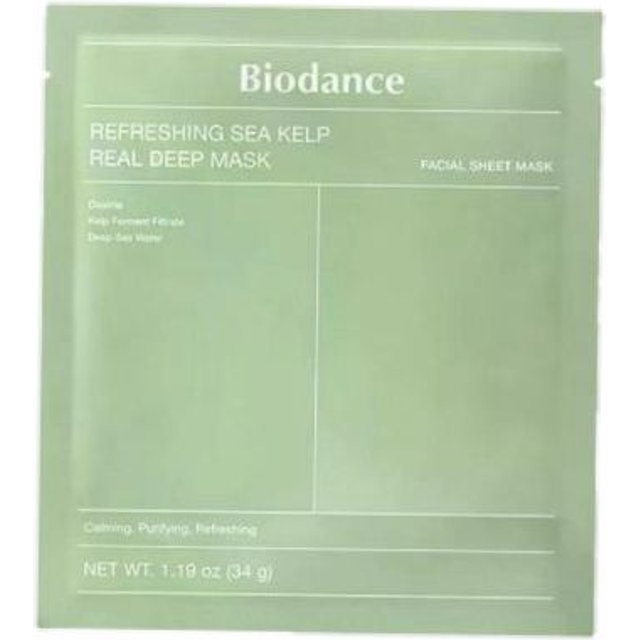 Biodance - Refreshing Sea Kelp Real Deep Mask - 1szt.