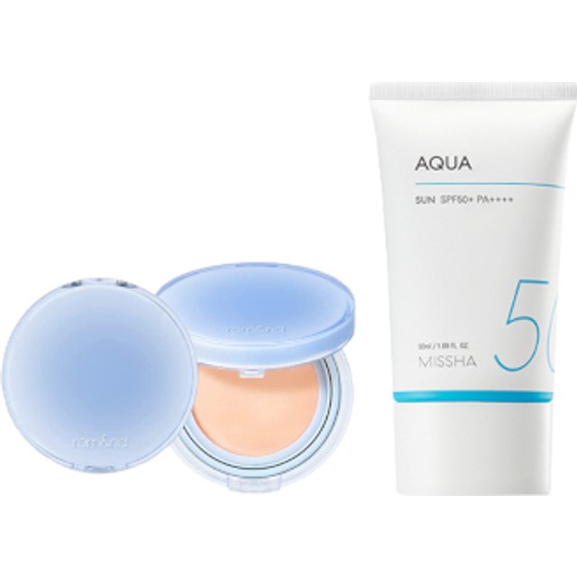 MISSHA - All-Around Safe Block Aqua Sun SPF50+ PA++++ (New version of All-Around Safe Block Aqua Sun Gel ) - 50ml X Romand -...