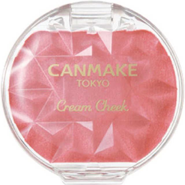 CANMAKE - Cream Cheek Pearl Type - 4g - P01 Peach Dazzle