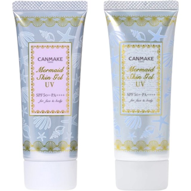 CANMAKE - Mermaid Skin Gel Set (01 Clear & 02 White)