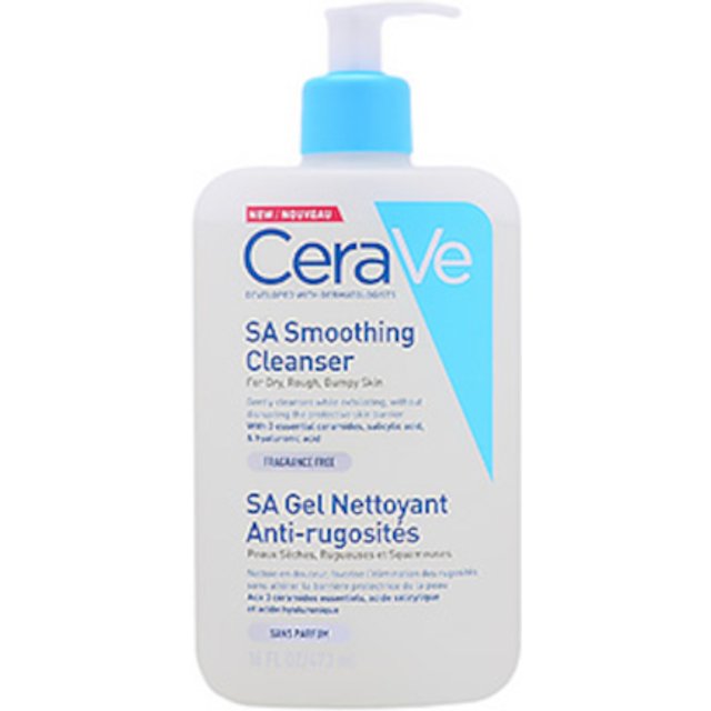 CeraVe - SA Smoothing Cleanser (For Dry, Rough , Bumpy Skin) - 236ml